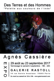 Des terres et des hommes Exposition de la photographe Agnès Cassière
du 29 aout au 23 septembre 2017
