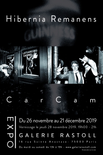 Hibernia Remanens Du 26 novembre au 21 décembre 2019
Prolongation jusqu'au 11 janvier 2020
Artiste photographe CarCam
Céramiste Jérôme Hirson