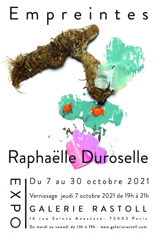 Empreintes Exposition en duo de la photographe Raphaëlle Duroselle du 7 au 30 octobre 2021.